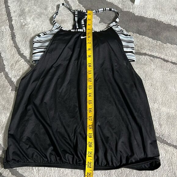 Nike Layered Tankini Swim Top - Picture 6 of 9